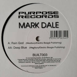 The music release of Mark Dale, Rain God