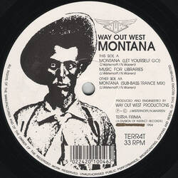 The music release of Way Out West, Montana