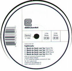 The music release of Fragilekeepdry, Macht Die Nacht Zum Tag