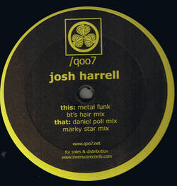 The music release of Josh Harrell, Metal Funk