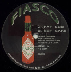 The music release of Laj & Quakerman, Fat Cow / Hot Cake