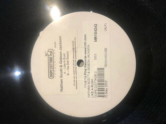 The music release of Nathan Scott, Gideon Jackson, Like A Rush / Ow Dat Sound