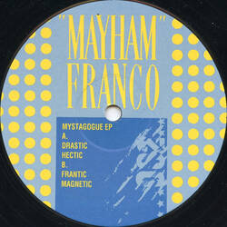 The music release of Mayham Franco, Mystagogue EP