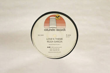 The music release of Rosa Garcia, Love's Theme / A Few Degrees East