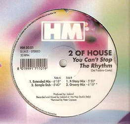 The music release of 2 Of House, You Can't Stop The Rhythm