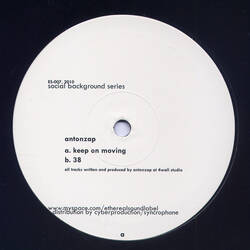 The music release of Anton Zap, Keep On Moving