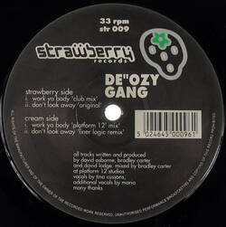The music release of De"Ozy Gang, Work Ya Body / Don't Look Away