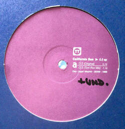 The music release of California Sun, 0.5 EP