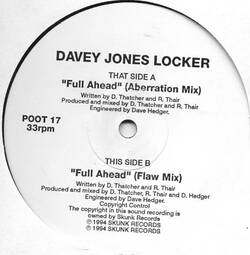 The music release of Davey Jones Locker, Full Ahead