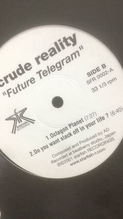 The music release of Crude Reality, Future Telegram