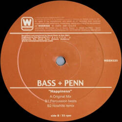 The music release of Bass & Penn, Happiness