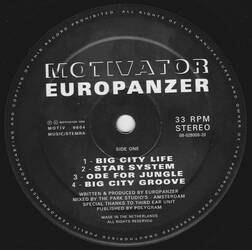 The music release of europanzer, Big City