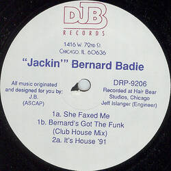The music release of Bernard Badie, It's House