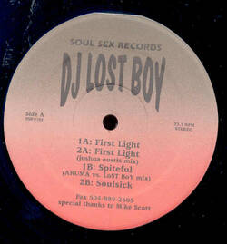The music release of DJ Lost Boy, First Light