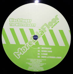 The music release of Blackfinger, The Mistreated EP