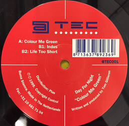 The music release of Day For Night, Colour Me Green