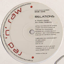 The music release of Relations, Vision / Timbale