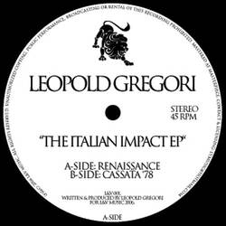 The music release of Leopold Gregori, The Italian Impact EP