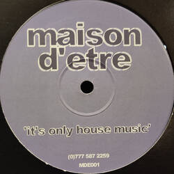 The music release of Various, It's Only House Music