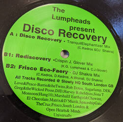 The music release of Lumpheads, Disco Recovery