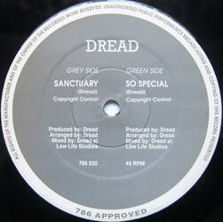The music release of Dread, So Special / Sanctuary