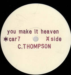 The music release of Carroll Thompson, You Make It Heaven