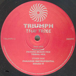 The music release of Thai Tribe, Paradise