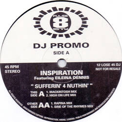 The music release of Inspiration, Sufferin' 4 Nuthin'