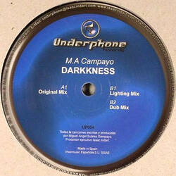 The music release of M.A. Campayo, Darkness