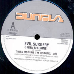 The music release of Evil Surgery, Green Machine 1
