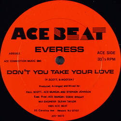 The music release of Everess, Don't You Take Your Love