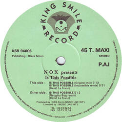 The music release of NOX (31), Is This Possible