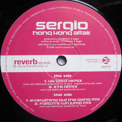 The music release of Sergio, Hong Kong Affair