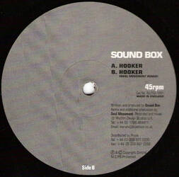 The music release of Sound Box, Hooker