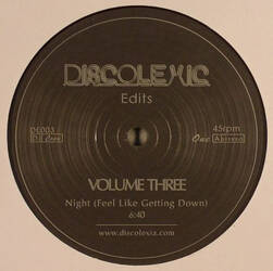 The music release of Discolexic, Discolexic Edits Vol 3