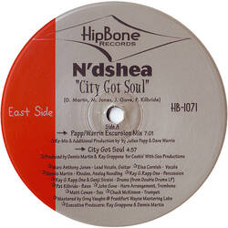 The music release of N'dshea, City Got Soul