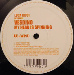 The music release of Luca Ricci, Vesdino, My Head Is Spinning