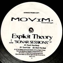 The music release of Explicit Theory, Sonar Sessions EP