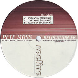 The music release of Pete Moss, Relocation EP