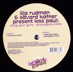 The music release of Ilija Rudman, Edvard Kofner, Less Paul, Using Your Guns