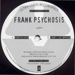 The music release of Frank Psychosis, Nostalgia / Lost In Space