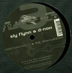 The music release of Sly Flynn, D-Nox, 8 Bit Discussion / Satisfaction