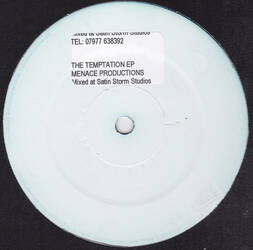 The music release of Menace Productions, The Temptation EP