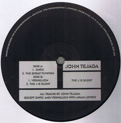The music release of John Tejada, The J Is Silent
