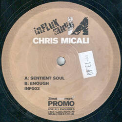 The music release of Chris Micali, Sentient Soul / Enough