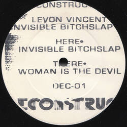The music release of Levon Vincent, Invisible Bitchslap EP