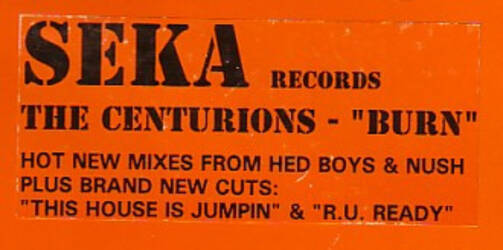 The music release of The Centurions, Burn