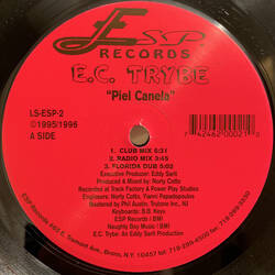 The music release of E.C. Trybe, Piel Canela