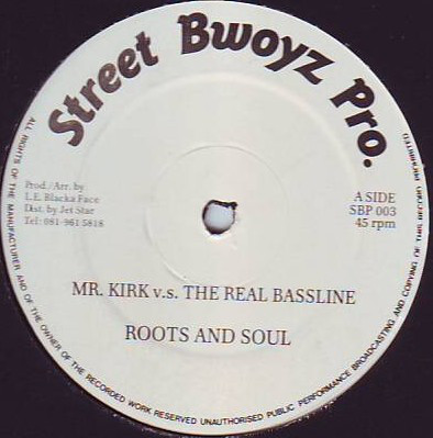 The music release of Roots And Soul, Mr. Kirk v.s. The Real Bassline