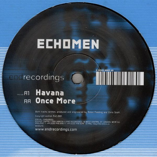 The music release of Echomen, Havana / Once More